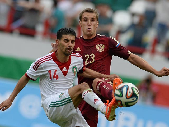 Российские футболисты обыграли марокканцев в товарищеском матче