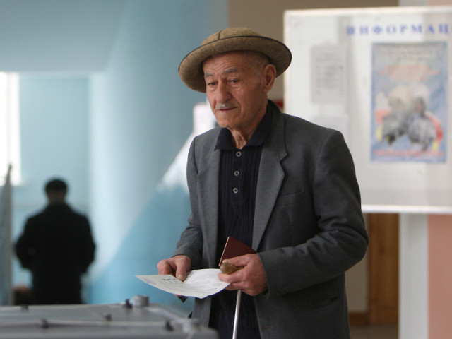 На состоявшихся выборах в парламент Южной Осетии была зарегистрирована необычно низкая явка избирателей