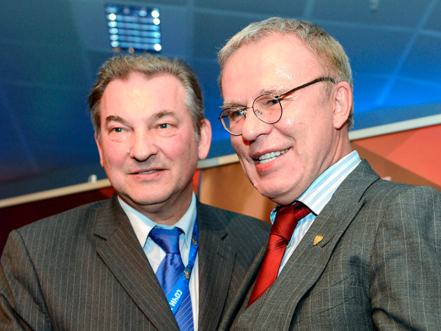 Владислав Третьяк и Вячеслав Фетисов