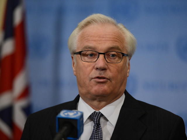 Постоянный представитель РФ при ООН Виталий Чуркин удивлен тем, что генеральный секретарь организации Пан Ги Мун не осудил нападение на российское посольство в Киеве