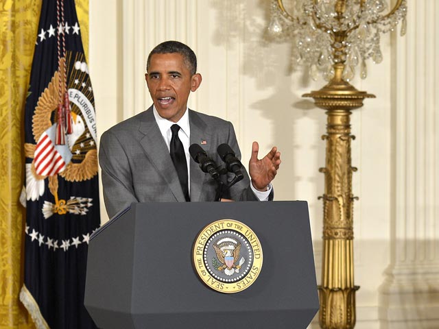 Президент Соединенных Штатов Барак Обама после обращения Ирака к американским властям с просьбой помочь в борьбе с террористами группировки "Исламское государство Ирак и Леванта" выступил со специальным заявлением