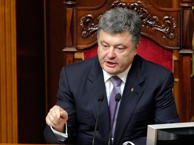 Президент Украины Петр Порошенко вскоре обнародует план по мирному урегулированию вооруженного конфликта на юго-востоке страны