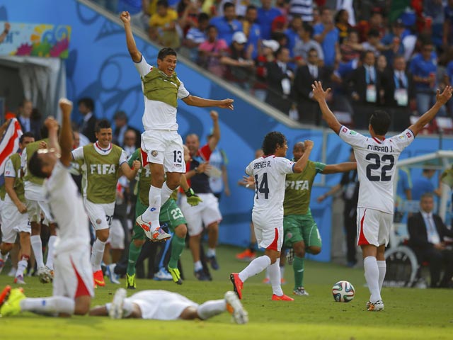 Коста-Рика обыграла Италию и вышла в плей-офф ЧМ-2014, оставив за бортом англичан