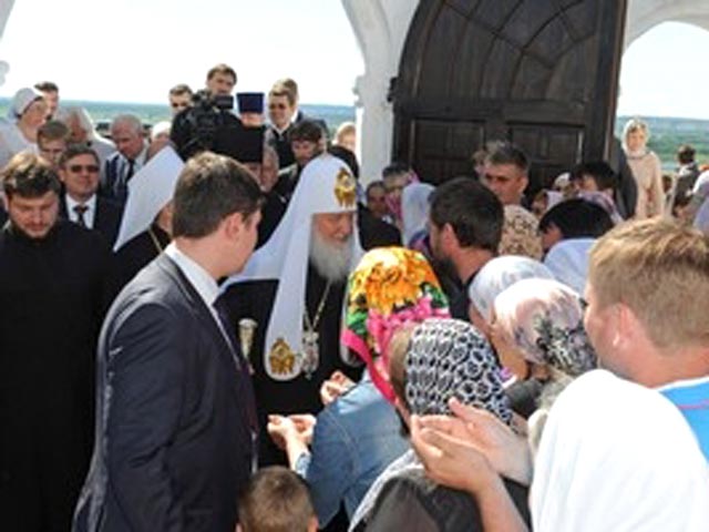 Патриарх Московский и всея Руси Кирилл посетил тобольскую землю