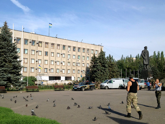 Украинские военные установили полный контроль над городами Славянск и Краматорск Донецкой области