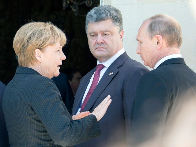 Путин, Меркель и Порошенко могут встретиться на финале ЧМ по футболу
