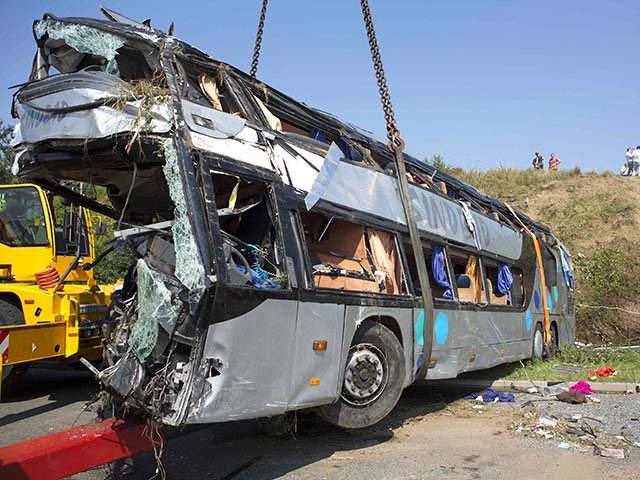 Столкновение автобусов в Германии: минимум 9 человек погибли, десятки пострадавших