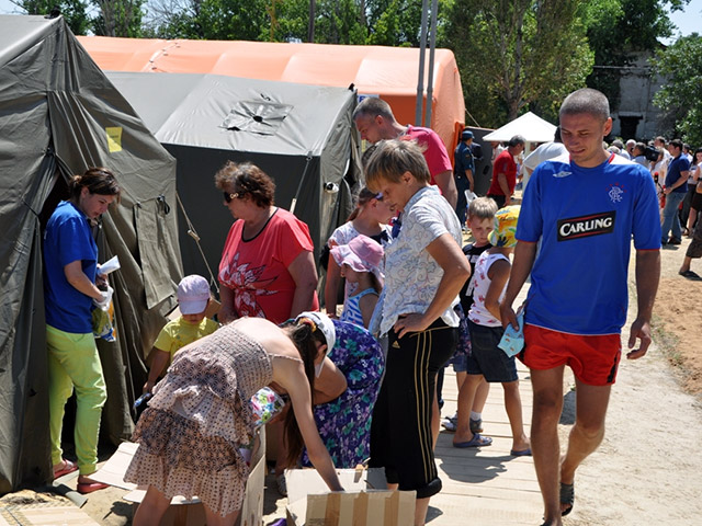 Число украинских беженцев в пунктах временного размещения в России превысило 31 тысячу человек