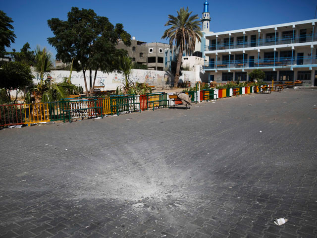 Армия Израиля отрицает свою причастность к гибели мирных дителей на территории школы ООН