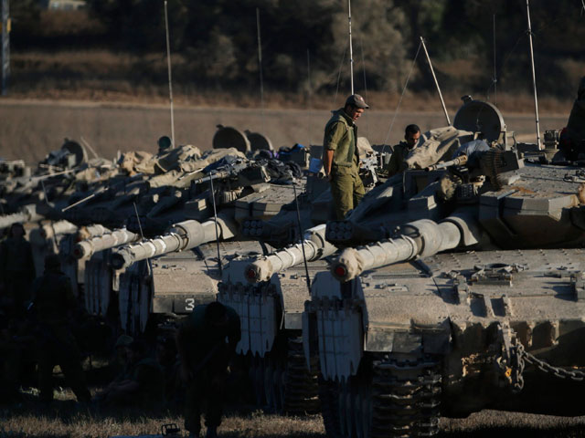 Израиль выводит танки из сектора Газа  