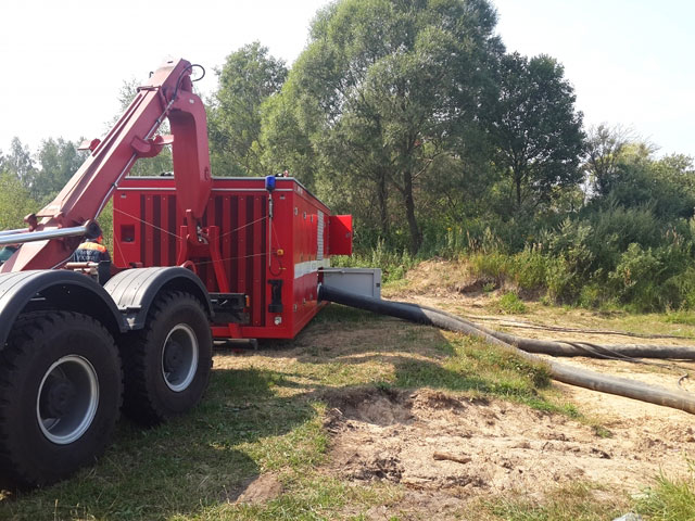 Для тушения пожаров в Тверской области соорудили специальный трубопровод