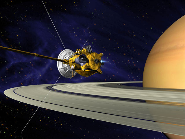 Зонд Cassini зафиксировал движение облаков над крупнейшим спутником Сатурна