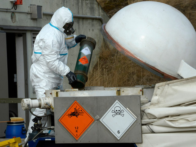 Процесс утилизации задекларированного Сирией арсенала химического оружия завершен. Об этом говорится в заявлениях, распространенных от имени президента США Барака Обамы и госсекретаря Джона Керри