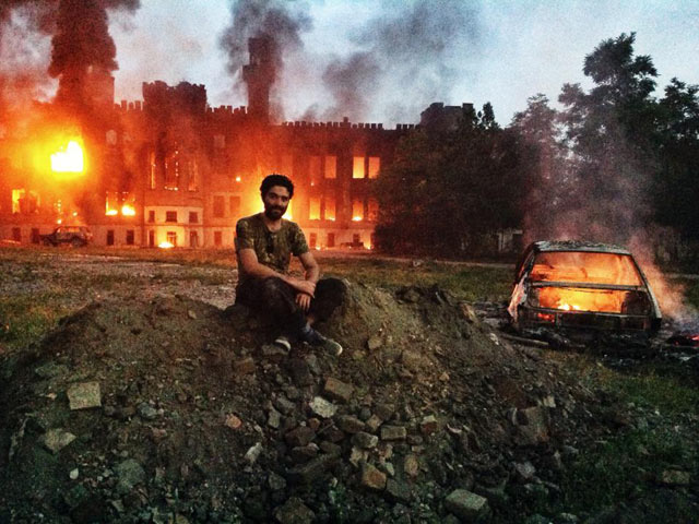 "Чеченфильм" на съемках сжег полуразрушенное войной здание 1900 года в Грозном