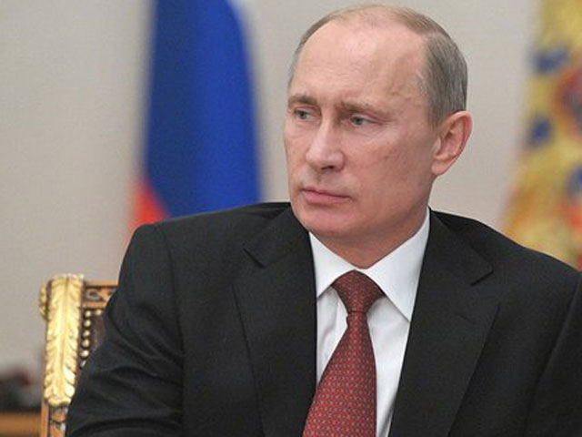 Путин поздравил нового президента Абхазии Рауля Хаджимбу с победой