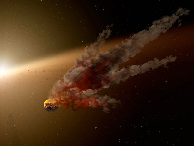 Ученые ведут регулярные наблюдения за звездой, получившей обозначение NGC 2547-ID8, поэтому смогли зафиксировать огромный выброс свежей пыли в период с августа 2012 года по январь 2013