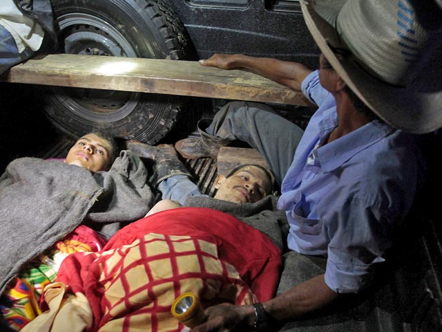 В Никарагуа из под завалов в шахте спасены 20 горняков, семеро числятся пропавшими