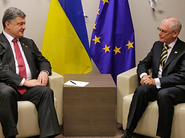 Президент Украины Петр Порошенко перед саммитом ЕС заручился поддержкой высших европейских чиновников