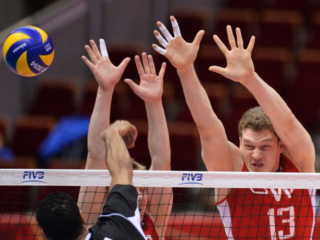 Волейболисты РФ одержали вторую победу подряд на чемпионате мира