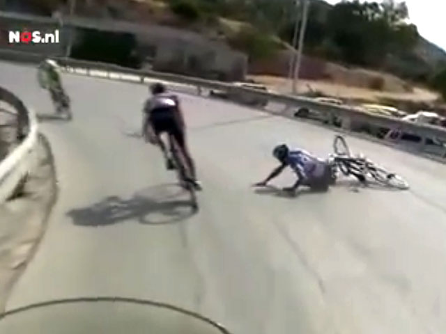 Велогонщик Райдер Хесьедаль из команды Garmin подозревается в использовании велосипеда с моторчиком во время престижной гонки "Вуэльта Испании"