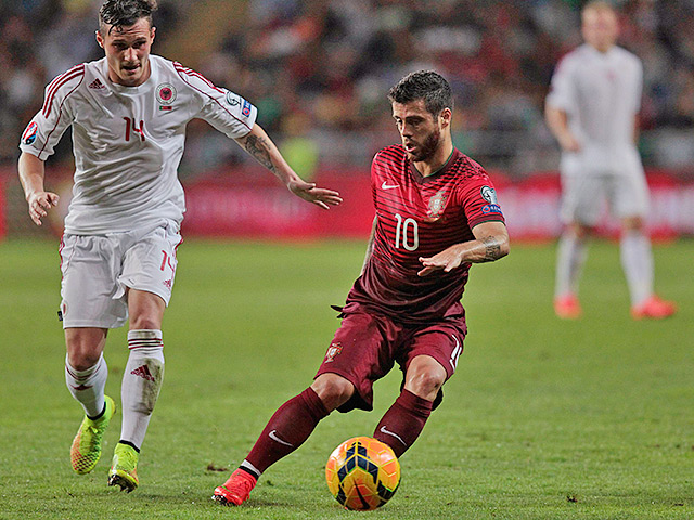 Португалии повергла в шок болельщиков на старте квалификации чемпионата Европы по футболу 2016 года, уступив в первом туре отборочного турнира группы I скромной команде Албании на своем поле со счетом 0:1