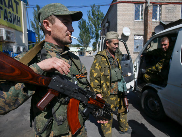 Украинские сепаратисты претендуют на всю территорию Донецкой и Луганской областей, Киев по-прежнему считает их "группировками"