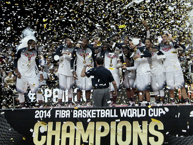 Сборная США защитила титул чемпионов мира по баскетболу