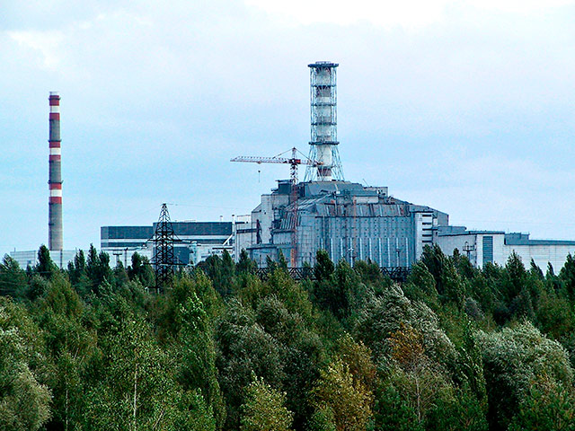 Четвертый реакторный блок Чернобыльской АЭС