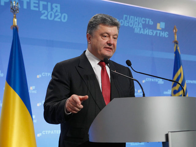 В Киеве началась большая пресс-конференция Порошенко