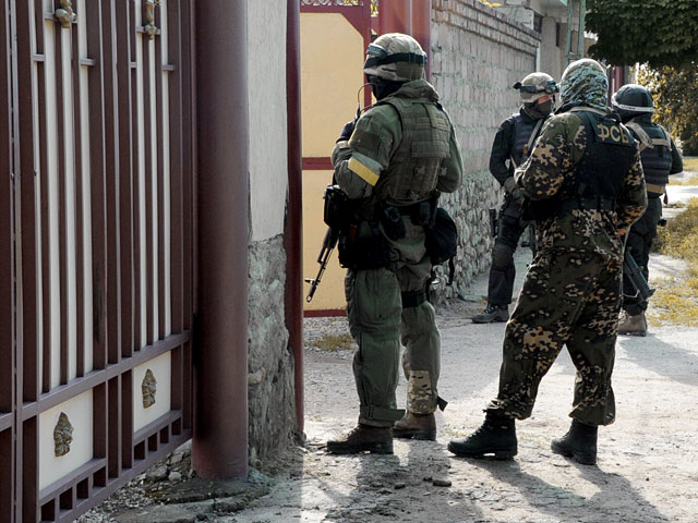  Силовики ищут членов бандподполья в Баксанском районе Кабардино-Балкарии, там введен режим контртеррористической операции