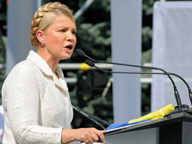 Тимошенко раскритиковала строительство "Стены" на границе Украины с Россией