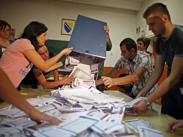 ЦИК Боснии и Герцеговины огласил предварительные результаты выборов в президиум страны