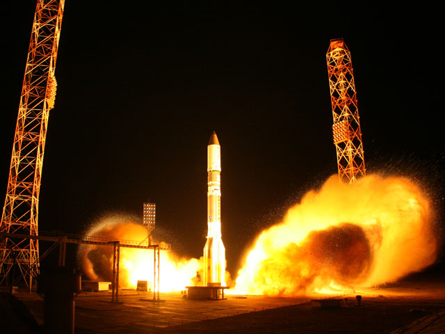 Запуск "Протона-М" с Байконура