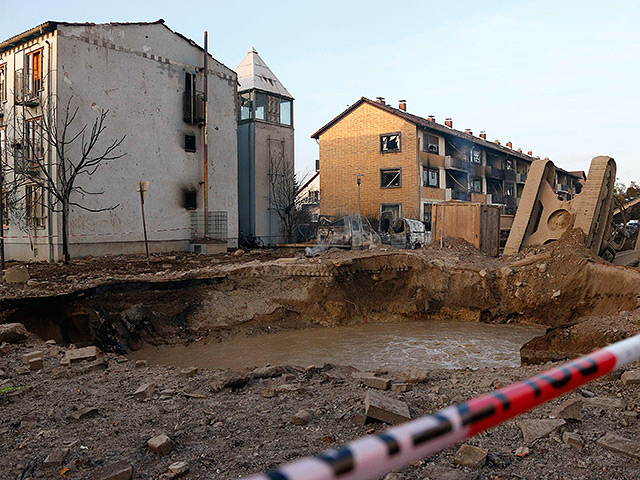 В немецком городе Людвигсхафен-на-Рейне 23 октября произошел взрыв на газопроводе