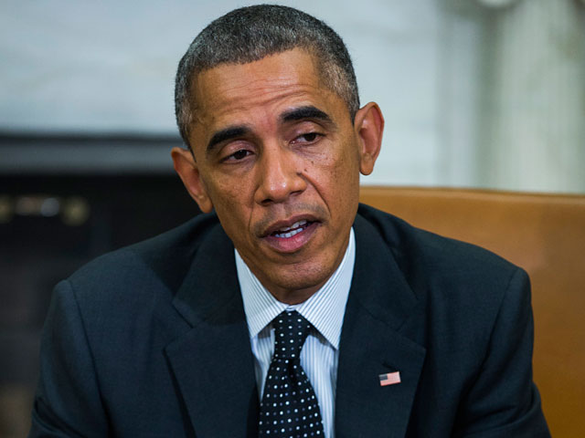 Президент США Барак Обама выступил в Белом доме с речью, посвященной борьбе со смертельной лихорадкой Эбола
