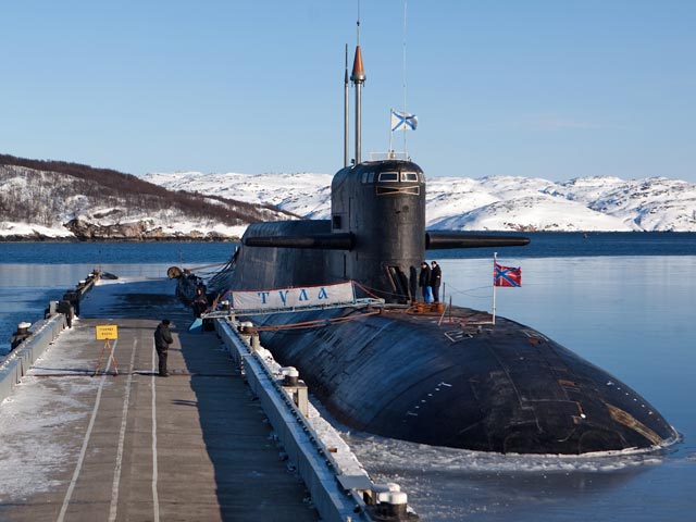Ракетный подводный крейсер стратегического назначения "Тула", входящий в состав Северного флота, произвел пуск межконтинентальной баллистической ракеты "Синева" из акватории Баренцева моря
