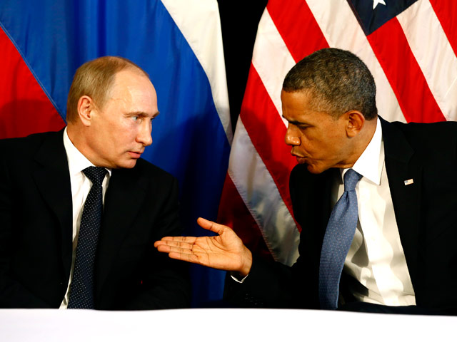Владимир Путин и Барак Обама, 18 июня 2012 года