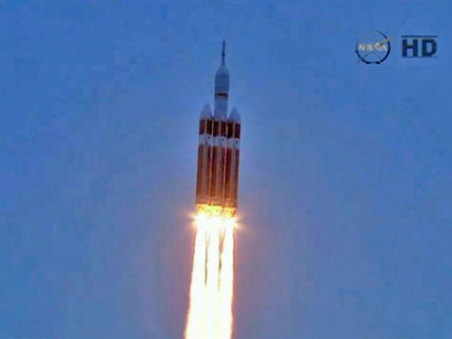 Космический корабль нового поколения Orion был успешно запущен 5 декабря с мыса Канаверал в штате Флорида