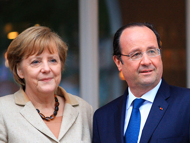 В воскресенье Елисейский дворец выпустил коммюнике о переговорах Меркель и Олланда. Лидеры европейских государств "констатировали, что наметился прогресс"