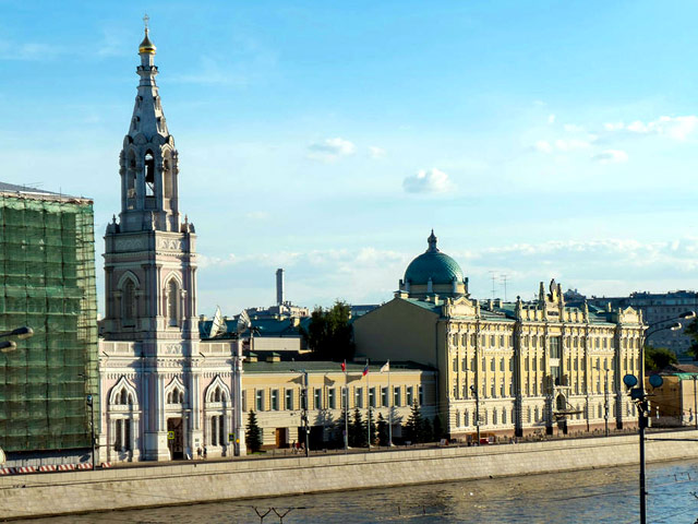Власти Москвы одобрили реставрацию здания на территории церкви Софии Премудрости Божией на Софийской набережной Москвы-реки