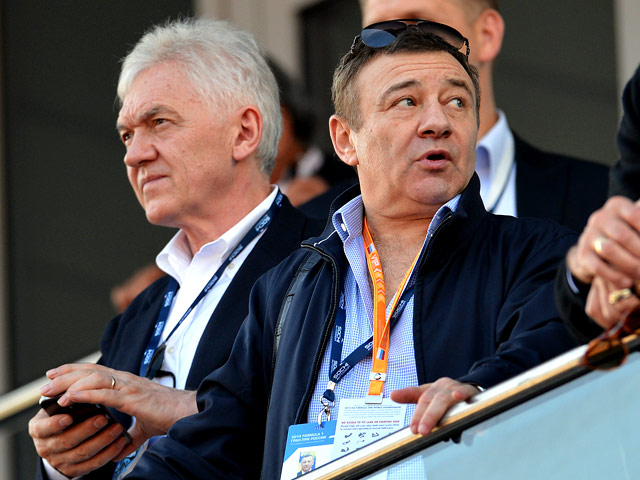 Геннадий Тимченко ( на фото - слева) и Аркадий Роттнберг