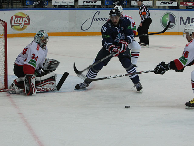 Матч регулярного чемпионата Континентальной хоккейной лиги между ХК "Адмирал" (Владивосток) и ХК "Трактор" (Челябинск), 29 января 2014 года