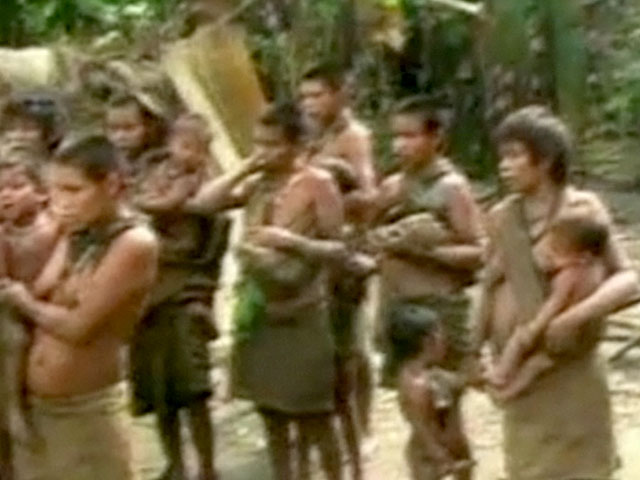 Около 200 индейцев племени Мачо Пиро (Mashco Piro), вооруженных луками и стрелами, 18 декабря ворвались в деревню Монте Сальвадор на границе Перу и Бразилии