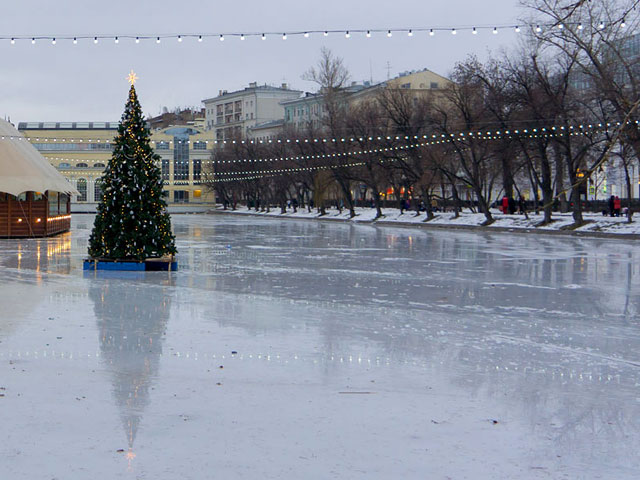 На Новый год в Москве потеплеет