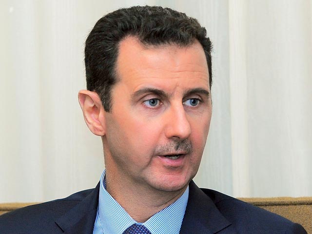 Президент Сирии Башар Асад встретил Новый год на линии фронта в Дамаске