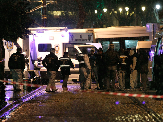 В полицейском участке в центре Стамбула 6 января террористка-смертница произвела самоподрыв