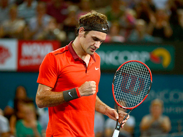 Швейцарец Роджер Федерер переиграл канадца Милоша Раонича в решающем матче турнира в австралийском Брисбене, став третьим теннисистом в истории, одержавшим 1000 побед в мировом туре ATP