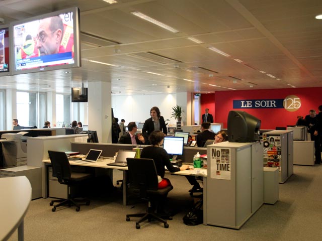 Редакция бельгийской газеты Soir эвакуирована из-за угрозы взрыва