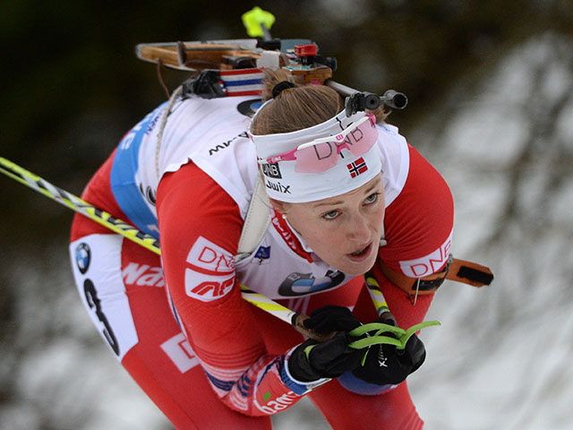 Норвежка Фанни Хорн стала победительницей спринтерской гонки на 7,5 км с двумя огневыми рубежами на пятом этапе Кубка мира по биатлону в немецком Рупольдинге