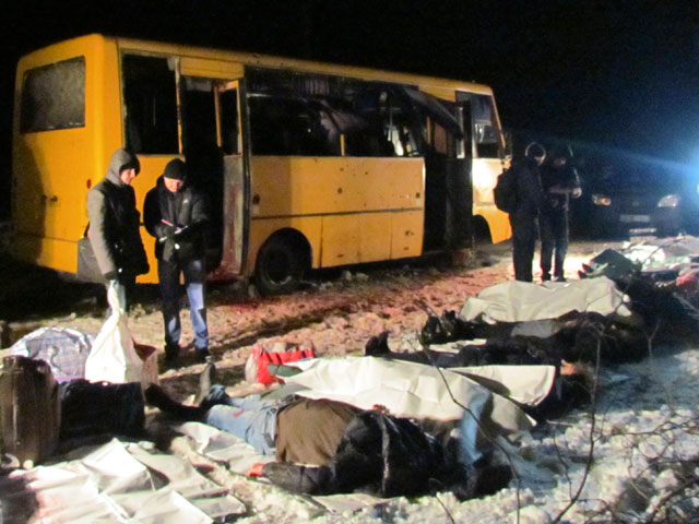 ОБСЕ рассказала, откуда обстреляли автобус под Волновахой